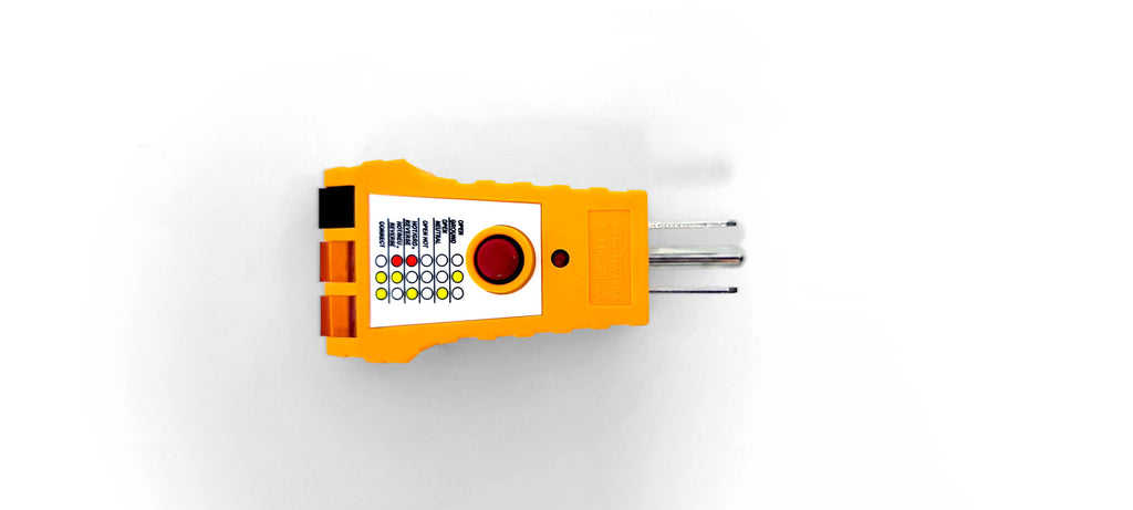 Top View Outlet Tester - 110 to 125 Volts AC