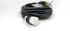 Close up of plug, Extension Cord, 25 ft, 110/120V, 20 amp, NEMA 5-20 Plug/Receptacle