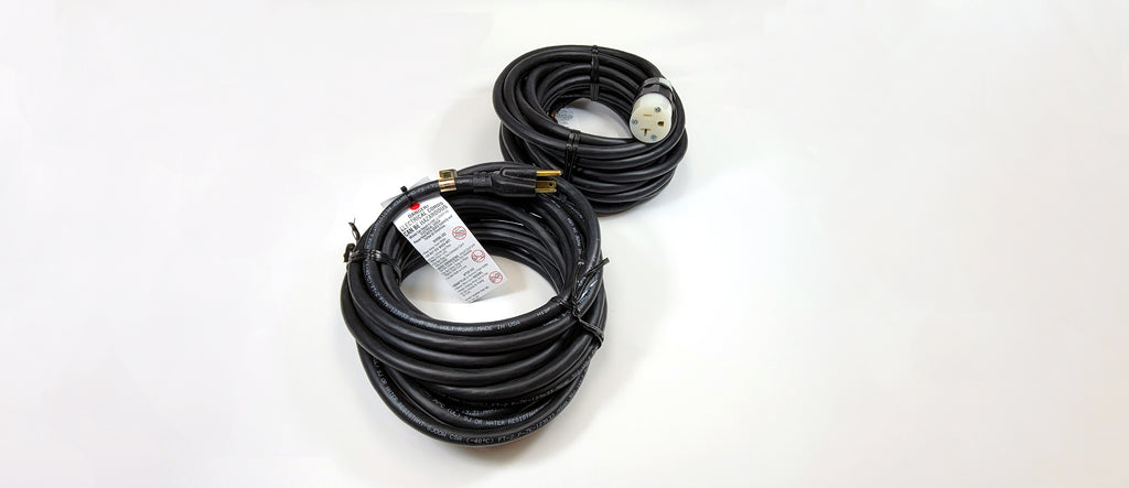 Extension Cord, 25 ft, 110/120V, 20 amp, NEMA 5-20 Plug/Receptacle